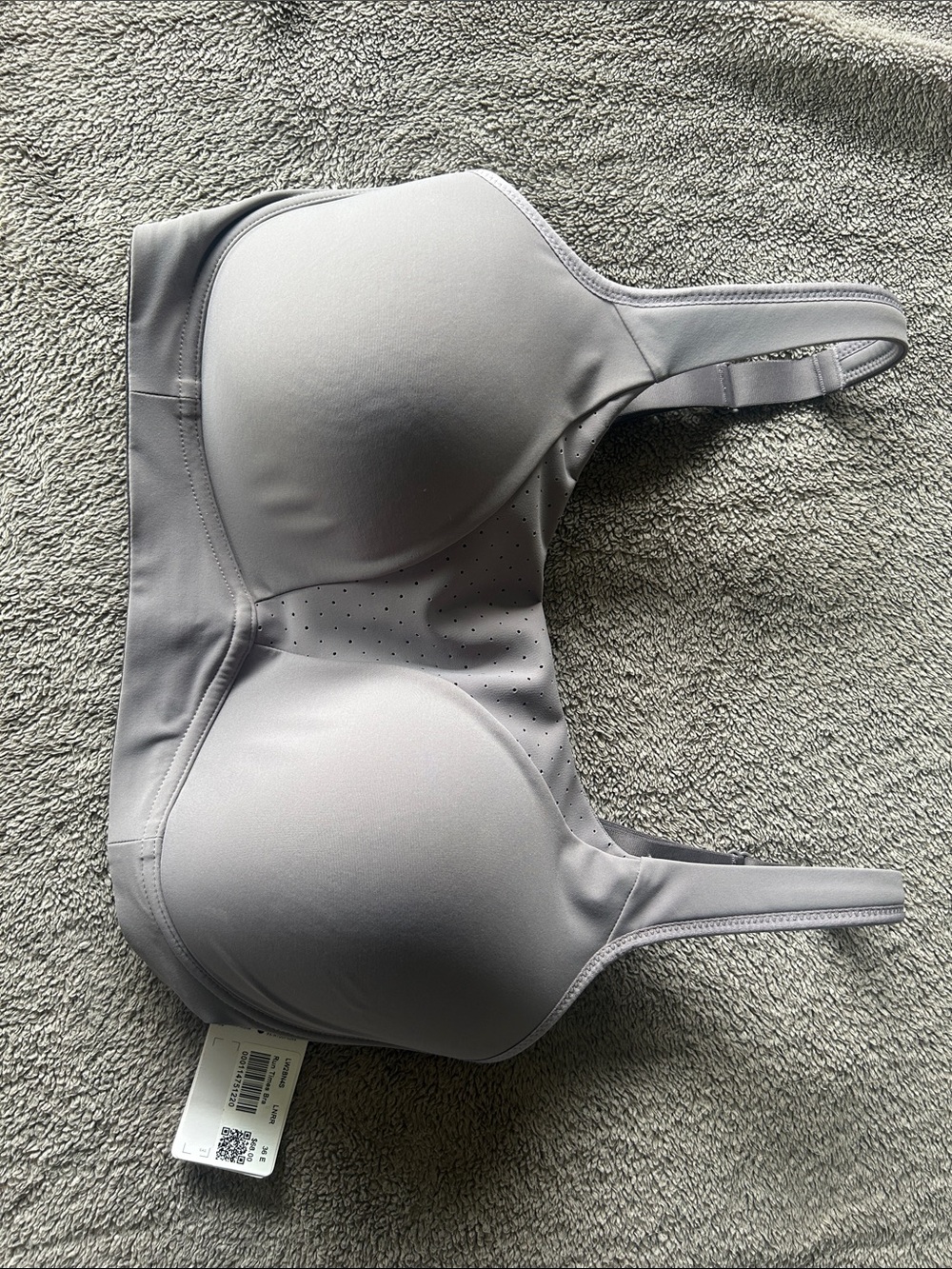 Seamless Light Purple Sports Bra
